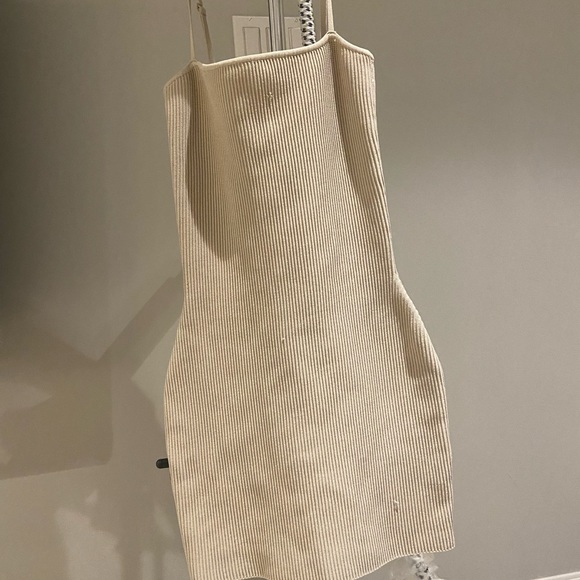 BABATON Sculpt Knit Cami Dress in MATTE PEARL Size XS - Picture 3 of 3